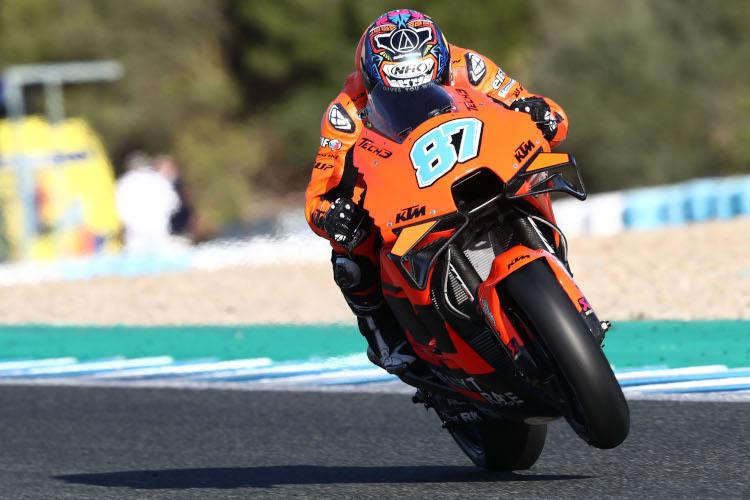 Remy Gardner auf der RC16 in Jerez