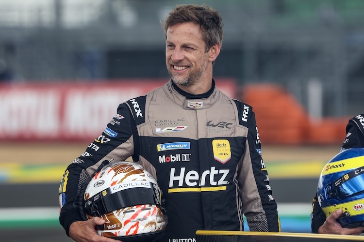 Jenson Button in Le Mans 2025