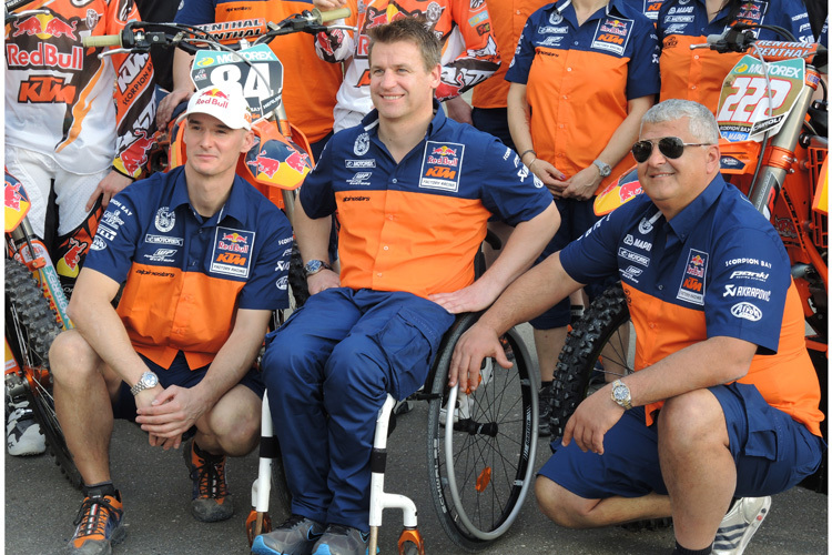 KTM-Erfolgsfaktoren: Stefan Everts, Pit Beirer, Claudio De Carli