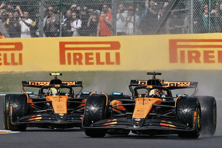 Oscar Piastri vor Lando Norris