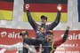 Emotionen pur: Vettel lässt sich feiern