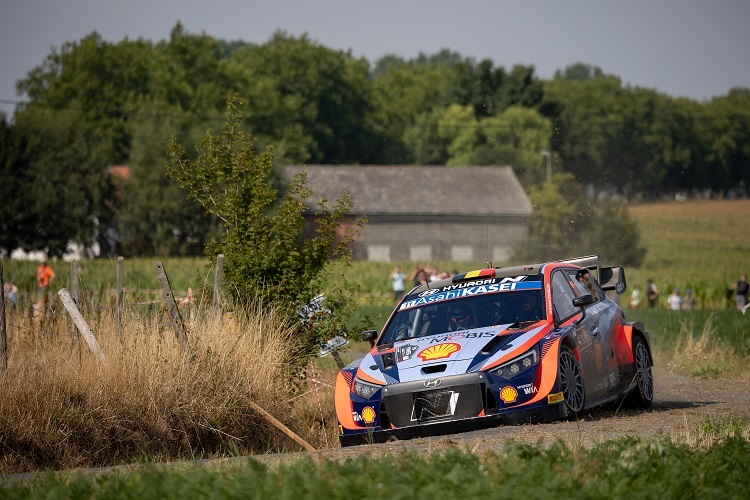   Thierry Neuville im Shakedown