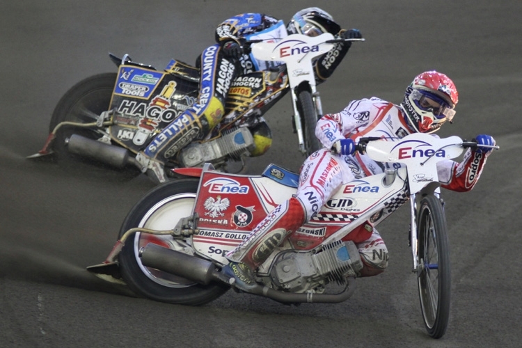 Tomasz Gollob, hier vor Darcy Ward