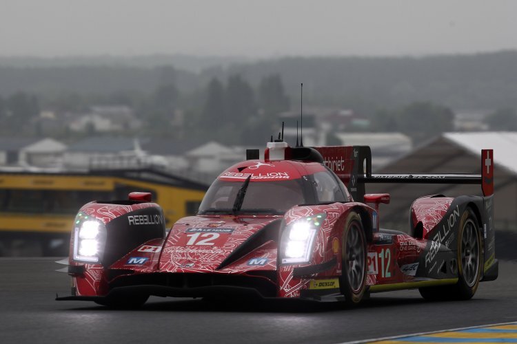Der Rebellion zeigte beim Vortest zu den 24 Stunden von Le Mans eine gute Leistung