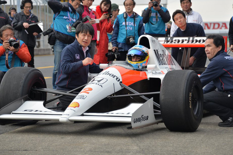 Fernando Alonso beim Honda Thanks Day