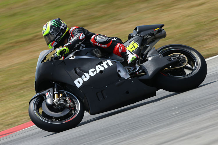 Cal Crutchlow auf Ducati: Keine top-ten-würdige Rundenzeit