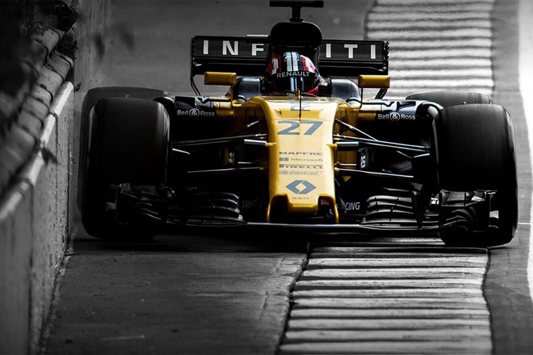 Millimeterarbeit in Kanada: Nico Hülkenberg hat bei Renault alles im Griff