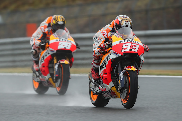 Marc Márquez und Dani Pedrosa