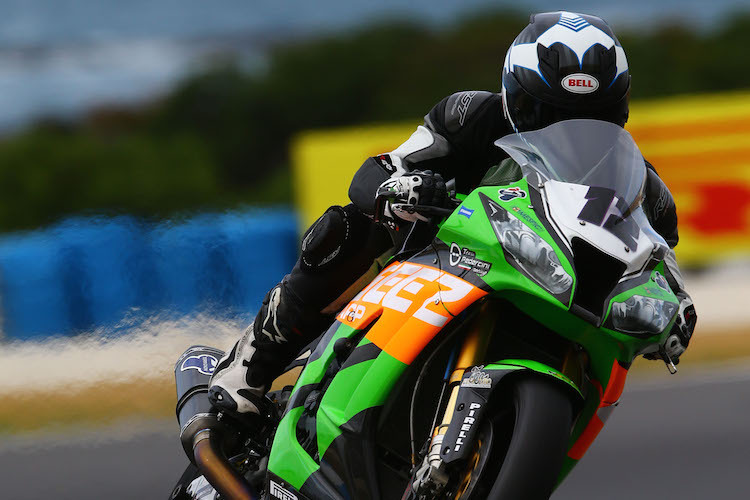 Matthew Walters wird bereits beim Phillip Island-Test erneut auf der Pedercini Kawasaki sitzen