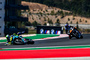 Valentino Rossi rutsche in Kurve 11 weg