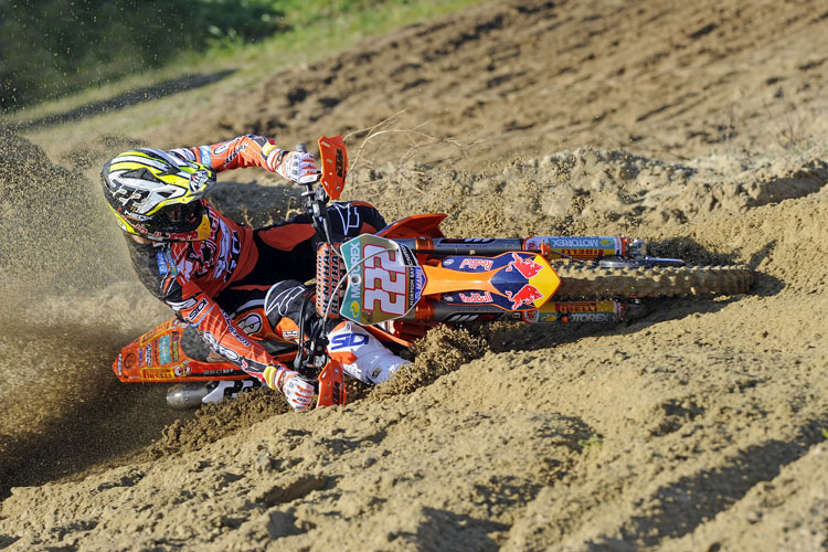 Tony Cairoli: Der Superstar wird auch 2014 mit seiner KTM 350 SX-F gegen die 450-ccm-Konkurrenz antreten