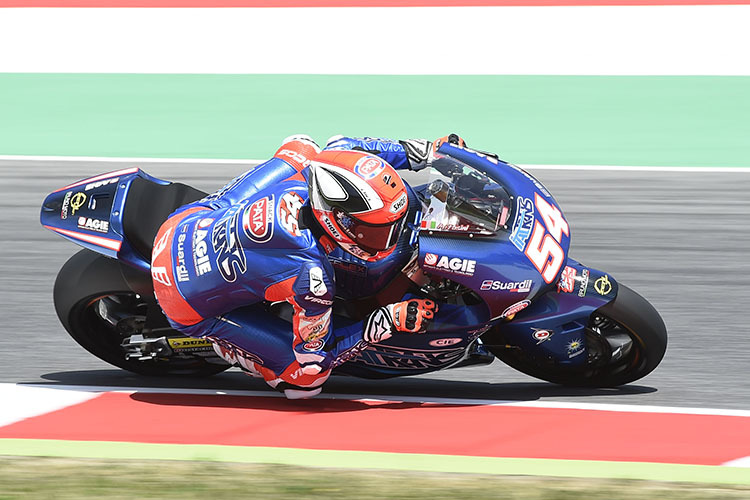 Mattia Pasini auf der Kalex des Italtrans-Teams