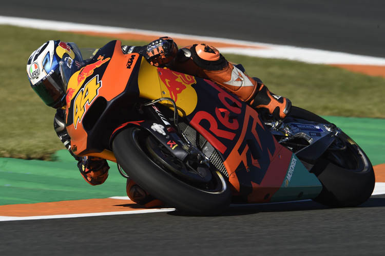 Pol Espargaró auf der KTM in Valencia