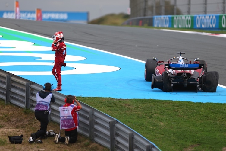 Charles Leclerc in Zandvoort