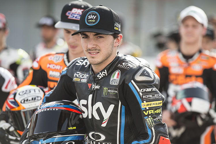 Moto2-WM-Leader Francesco Bagnaia