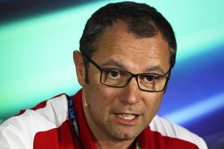 Stefano Domenicali spornt sein Team an