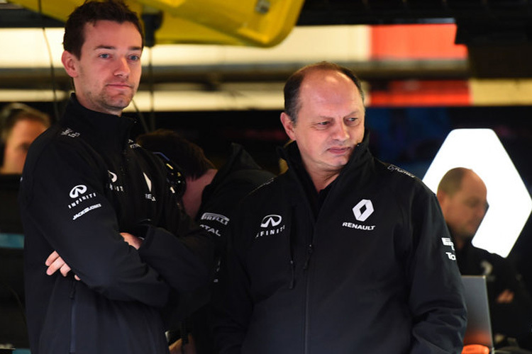 Frédéric Vasseur mit Jolyon Palmer