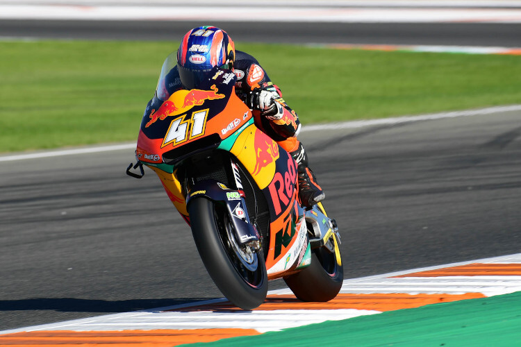 Brad Binder auf dem Circuit Ricardo Tormo