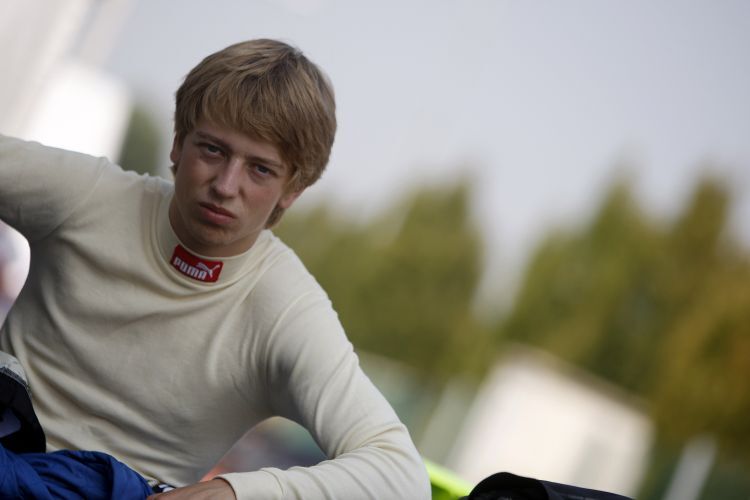 An seinem Blick muss Cecotto jr. noch arbeiten