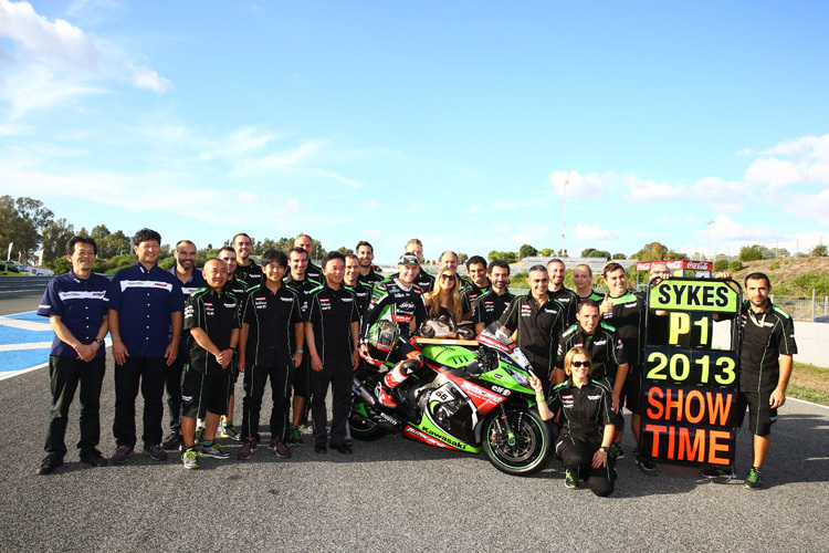 Kawasaki wurde 2013 zum ersten Mal seit 20 Jahren wieder Superbike-Weltmeister