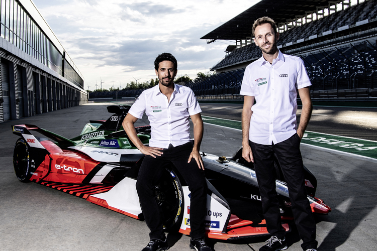 Lucas di Grassi und René Rast	