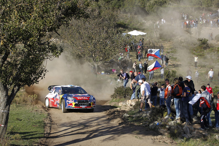 Mikko Hirvonen auf Sardinien