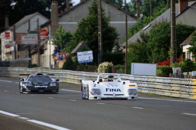 Einer der beiden BMW V12 LM bei den 24h von Le Mans 1998