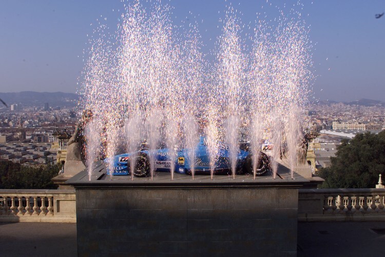 Es ist wieder Launch-Time: Hier Benetton 2000 in Barcelona