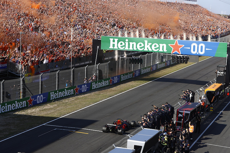 Das Rennen in Zandvoort sorgte nicht nur bei den Fans für gute Laune, auch in wirtschaftlicher Hinsicht gab es Grund zur Freude