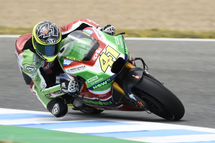 Aleix Espargaro kann die Knieschleifer von Jerez auch beim nächsten MotoGP-Meeting verwenden 