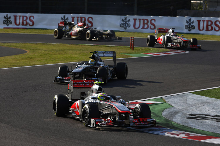 Kämpfte wie ein Löwe: Esteban Gutiérrez durfte nach dem Japan-GP stolz auf sich sein