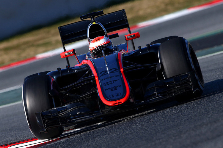 Jenson Button im McLaren-Honda