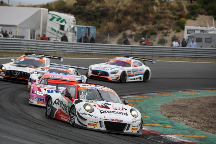 Pole-Position beim ADAC GT Masters in Zandvoort für den Porsche 911 GT3 R von Herberth Motorsport