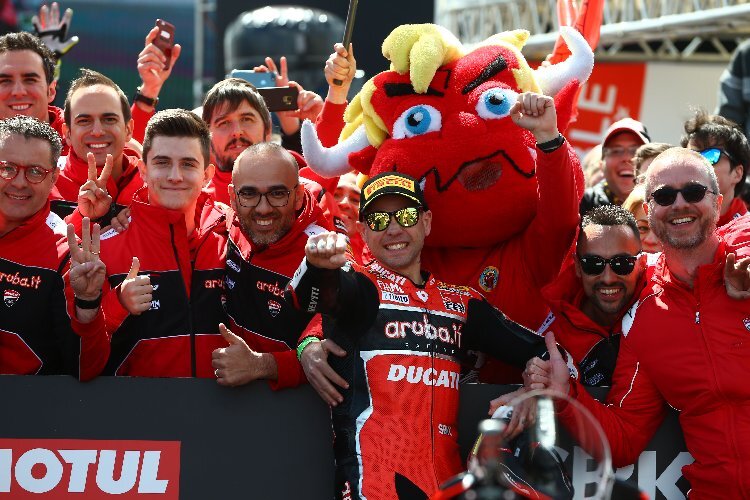 Alvaro Bautista ist der neue Goldjunge von Ducati in der Superbike-WM