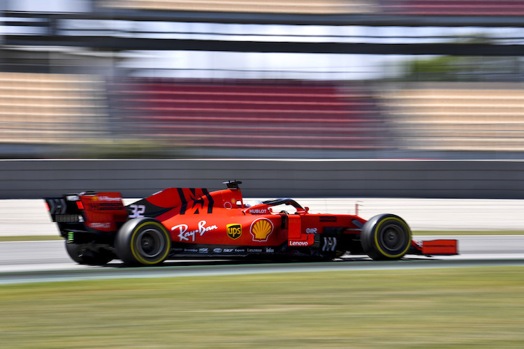 Antonio Fuoco beim Barcelona-Test