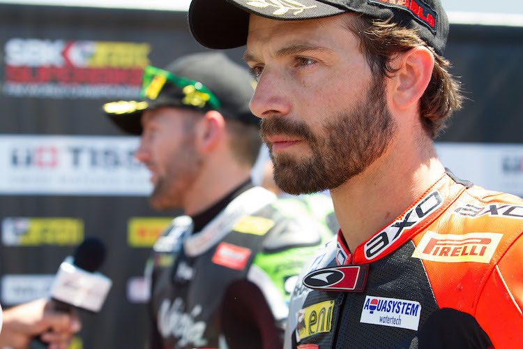 Sylvain Guintoli will Tom Sykes in Magny-Cours niederringen