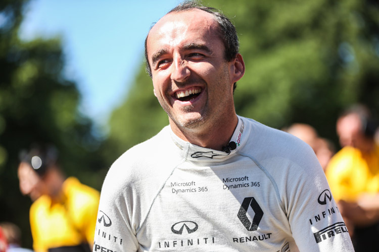 Robert Kubica steht im Mittelpunkt des Formel-1-Tests auf dem Hungaroring