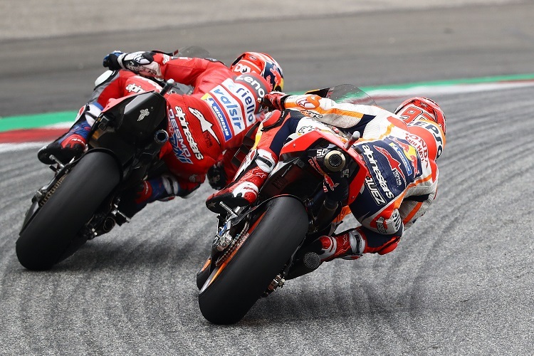 Geht das Duell Dovizioso gegen Márquez in die nächste Runde?