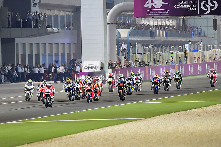 Die MotoGP-Piloten starten am 20. März in ihr erstes Saisonrennen 2016