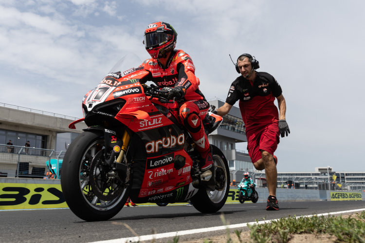Für Nicolo Bulega geht es auf Startplatz 10 zurück