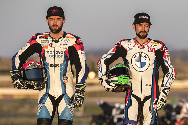 Jonas Folger (li.) und Eugene Laverty