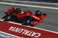 Sebastian Vettel im neuen Ferrari