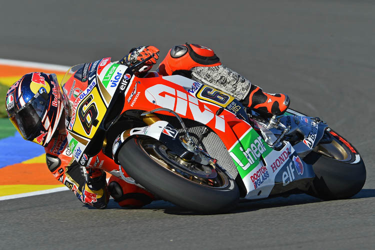 Stefan Bradl in Valencia