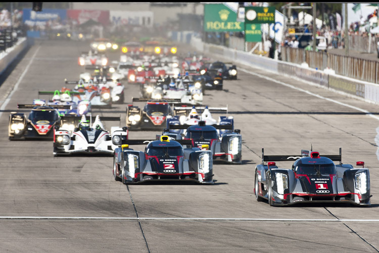 Letztmals mit LMP1: Die 12h von Sebring