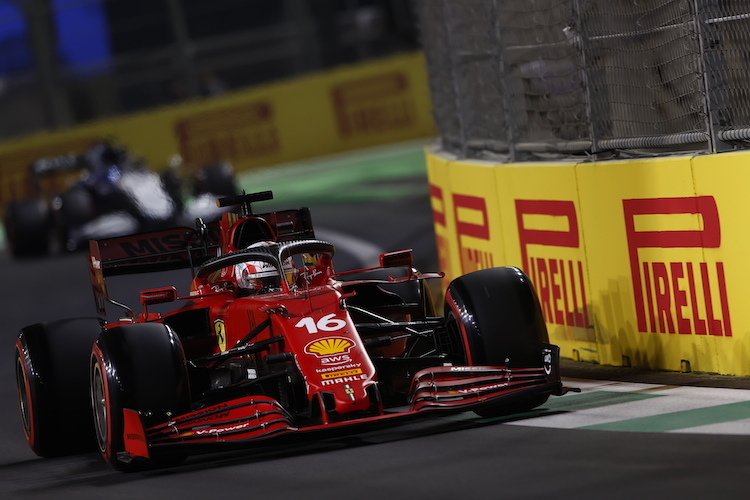 Charles Leclerc drehte im Qualifying in Saudi-Arabien die viertschnellste Runde