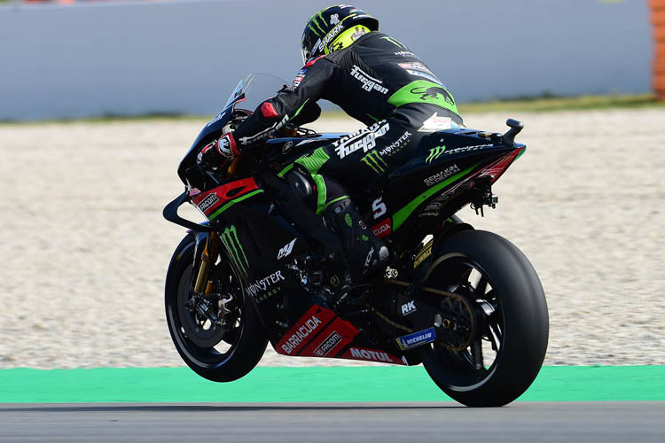 Tech3-Yamaha-Pilot Johann Zarco fuhr in der Quali auf Platz 8