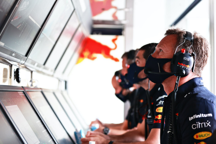 Red Bull Racing-Teamchef Christian Horner 