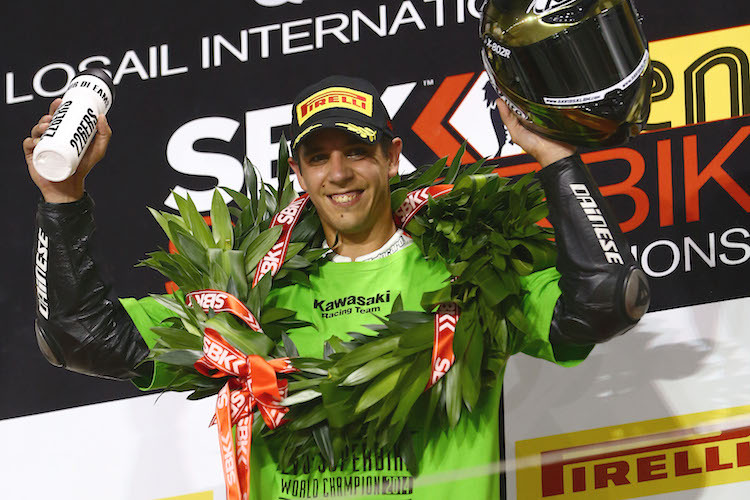 David Salom wird 2015 konkurrenzfähiges Material von Kawasaki erhalten