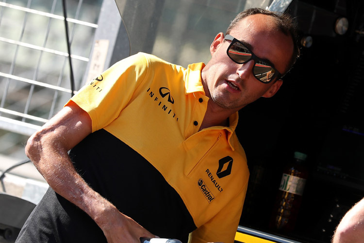 Glück im Unglück: Robert Kubica