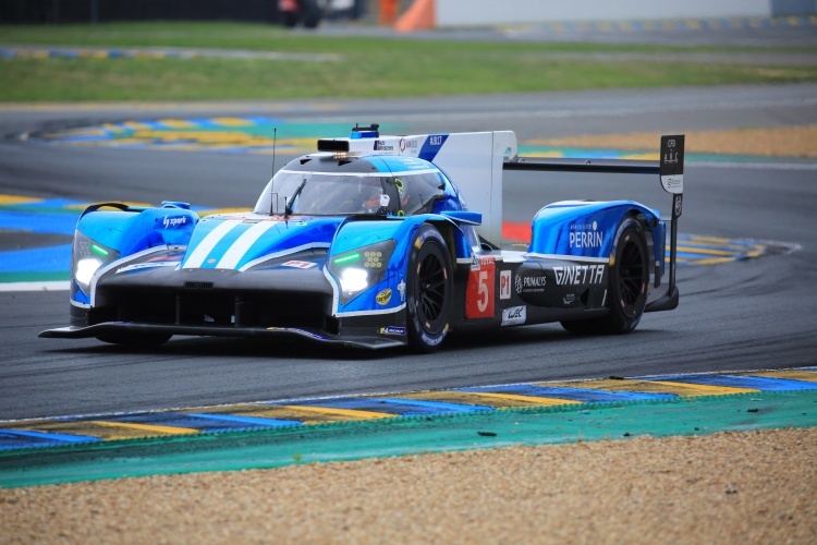 Ein Ginetta G60-LT-P1 bei den 24h von Le Mans 2018